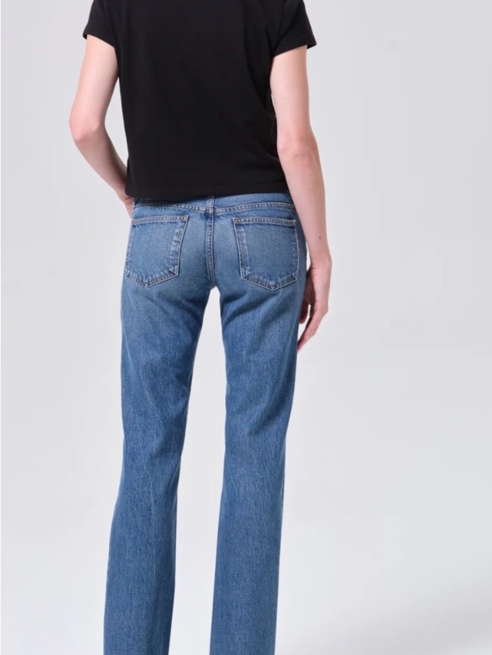 AGOLDE-LOW RISE BOOT - Picture 2 of 3